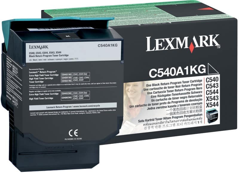 Lexmark Original Toner Cartridge C540A1KG Black
