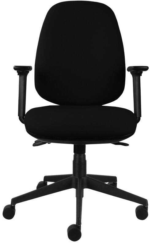 Black Ergonomic Office Chair with Adjustable Tilt