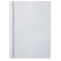 GBC ThermaBind Binding Covers A4 LeatherGrain 150 Microns 4 mm White Pack of 100