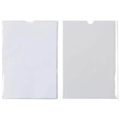 Index Card Holder A5 Transparent Plastic 15.5 x 21.6 x 0.7 cm Pack of 20