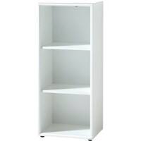 GERMANIA Melamine Shelving Unit 2 Shelves 500 x 370 x 1,200 mm White