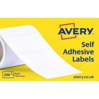 Avery AL01 Address Labels Self Adhesive 76 x 37 mm White 250 Labels