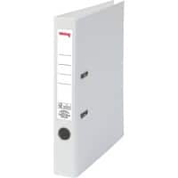 Viking Lever Arch File A4 50 mm White 2 ring Cardboard, PP (Polypropylene) Matt Portrait