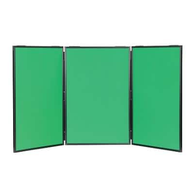 Freestanding Display Stand Nyloop Fabric Lightweight 610 x 915mm Green