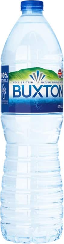 Buxton Still Mineral Water Plastic 6 Bottles of 1.5 L