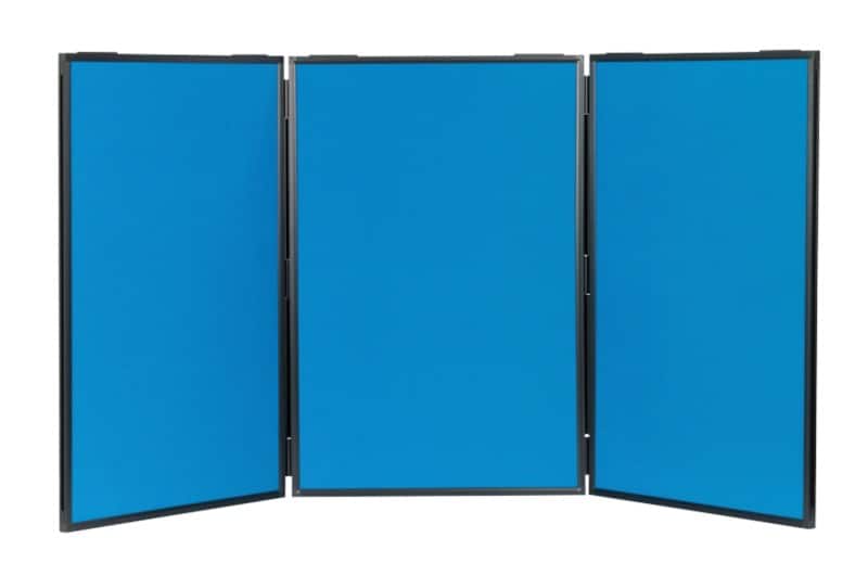 Display Stand 3 Nyloop Fabric 610 (W) x 915 (H) mm Blue Lightweight