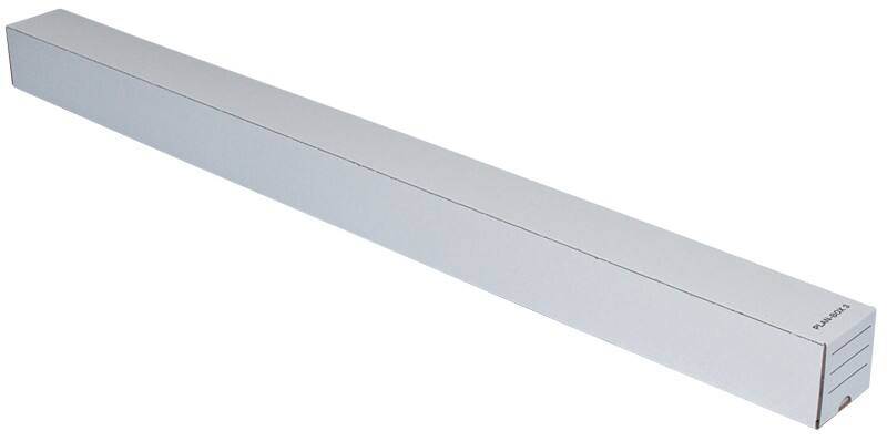 tidyPac Postal Tube 1,100 (L) mm Flaps White Pack of 20