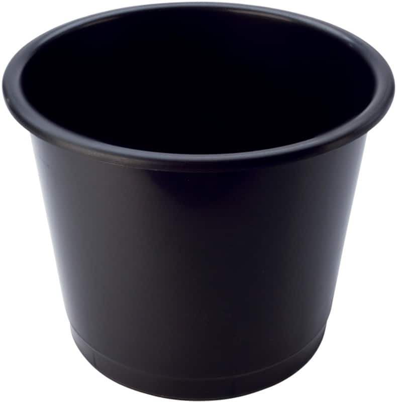 Waste Bin 14 L Black Polypropylene