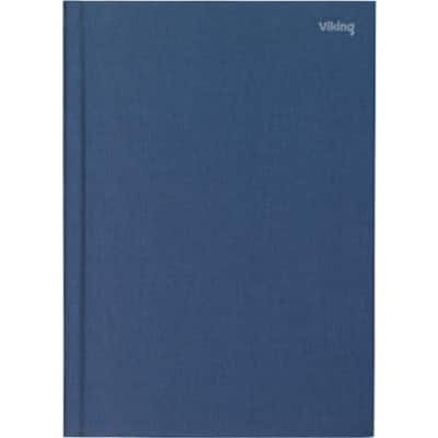 Office Depot Notebook Navy Blue Ruled unperforated A4 29.7 x 21 cm 80 ...