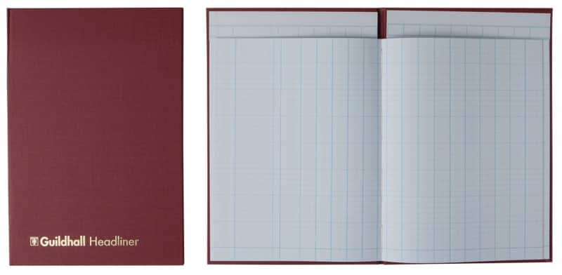 Guildhall Cash Analysis Book 38/16Z 16 Cash Plus Narrative 80 Pages