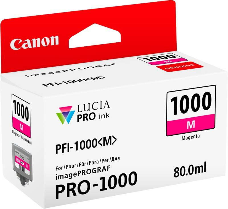 Canon PFI-1000M Original Ink Cartridge Magenta