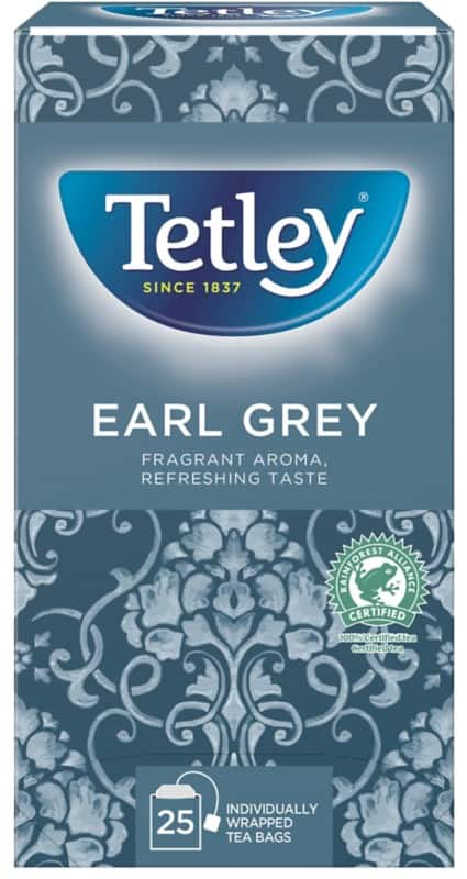 Tetley Earl Grey Tea Bags Pack of 25