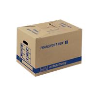 tidyPac TRANSPORT BOX extrastrong Removal Box Cardboard 360 (W) x 510 (D) x 370 (H) mm Brown Pack of 10