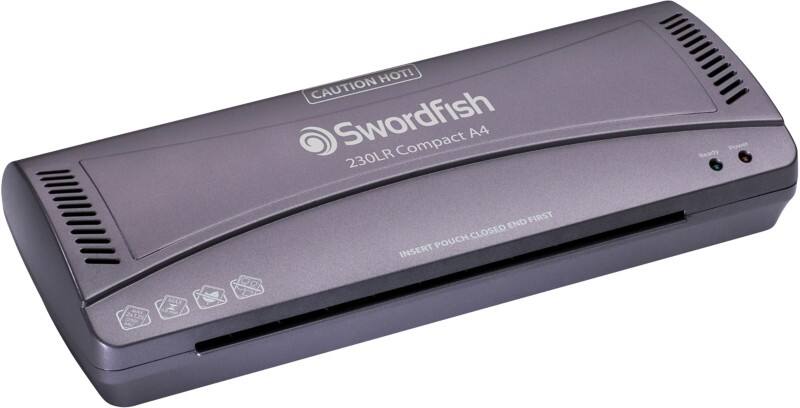Swordfish 230LR 35 x 14.5 x 6.2 cm A4 Laminator 300 mm/min. 3 min warm-up period