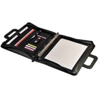 Monolith Zip Conference folder A4 PU Black 2879