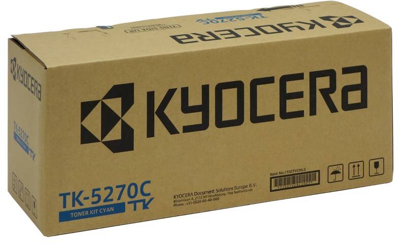 Kyocera TK-5270C Original Toner Cartridge Cyan