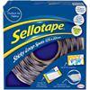 Sellotape Sticky Loop Spots Permanent 30mm White Pack of 125