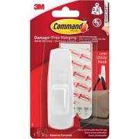 Command Hook Strips White 29 mm (W) x 0.029 m (L) Plastic 17068 Pack of 2