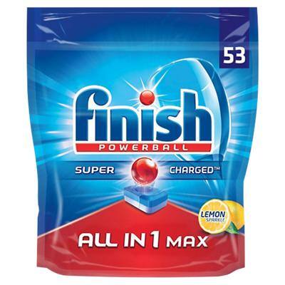 Finish Dishwasher Detergent All in One Max 53 Pieces