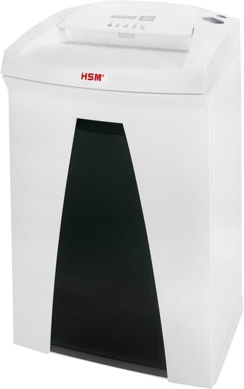HSM SECURIO Shredder 19 Sheets Strip Cut Security Level P-2, O-2, T-2, E-2 33 L B22