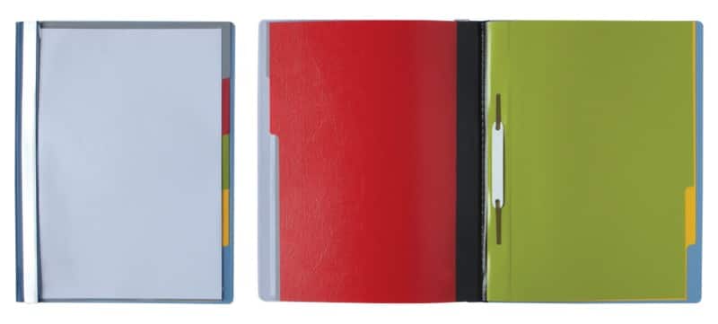 DURABLE Divisoflex 255706 A4 Blue PVC Pack of 5