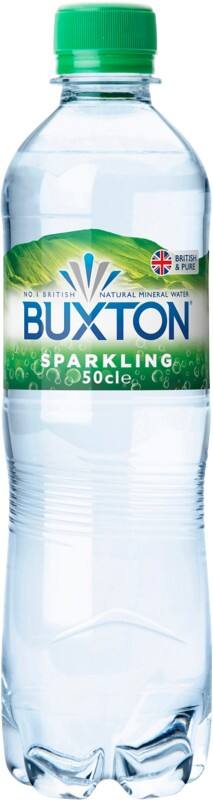 Buxton Sparkling Mineral Water 24 Bottles of 500 ml