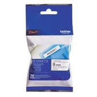 Brother M-K221 Authentic Label Tape Self Adhesive Black Print on White 9 mm  x 8m