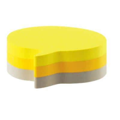 Post-it Sticky Notes Cube 70 x 70 mm Speech Bubble Assorted Colours 225 Sheets