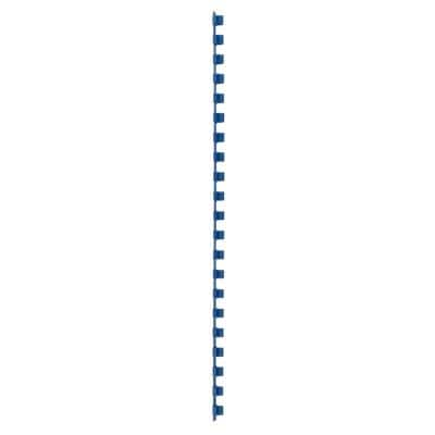 GBC Plastic Binding Combs Blue 8 mm 45 Sheets A4 Pack of 100