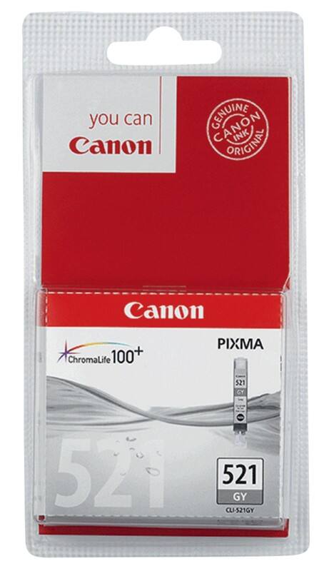 Canon CLI-521GY Original Ink Cartridge Grey