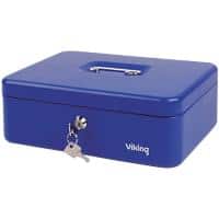 Viking Money Box with Key Lock 300 x 210 x 100mm Blue