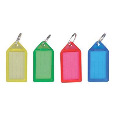 Office Depot Key Tags Assorted Large Pack of 50 | Viking Direct UK