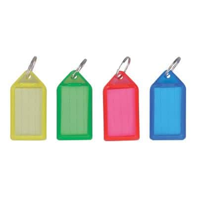 Office Depot Key Tags Assorted Large Pack of 50 | Viking Direct UK