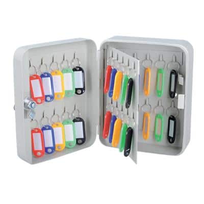 Office Depot Key Cabinet with Key Lock and 40 Hooks 160 x 80 x 200mm