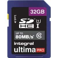 Integral SDHC Flash Memory Card UltimaPRO 32 GB