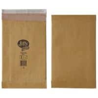 Jiffy Padded Envelopes Brown Plain 343 (W) x 195 (H) mm Peel and Seal 90 gsm Pack of 100