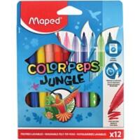 Maped Felt Tip Pens 845420 Assorted Pack of 12