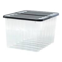 Niceday Storage Box 4085026 28 L Clear Polypropylene 260 x 340 x 445 mm
