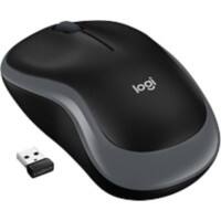 Logitech M185 Mouse Wireless Black, Grey