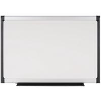 Bi-Office Wall Mountable Magnetic Whiteboard Lacquered Steel Provision 120 x 90 cm