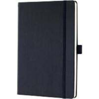 Sigel Notebook Conceptum A5 Ruled Casebound Hardback Black 194 Pages 97 Sheets