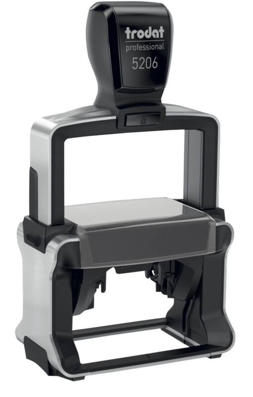 Trodat Personalised Text Stamp Professional 5206 Black 8.9 x 5.2 x 16 cm