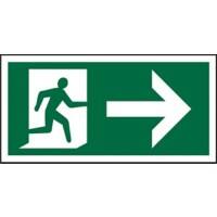 Sign Right Arrow Vinyl 15 x 30 cm