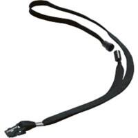 DURABLE Lanyard 440 x 10mm Black 811901 Pack of 10