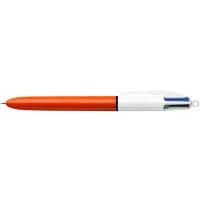 BIC 4 Colours Fine Ballpoint Pen Black, Blue, Green, Red Fine 0.30 mm Refillable