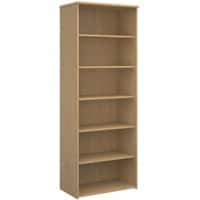 Dams International Bookcase with 5 Shelves Melamine Universal 800 x 470 x 2140mm Oak