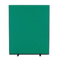 Freestanding Screen Fabric Wrapped 1200 x 1500 mm Green