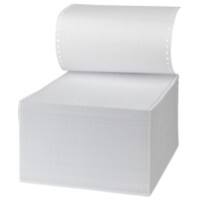 Toplist Computer Listing Paper 24.1 x 27.9 cm Perforated 60gsm White 2000 Sheets
