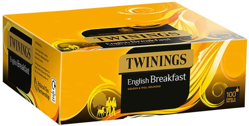 Twinings Earl Grey Classic English Breakfast Tea Sachets 2.5 g Pack of 100