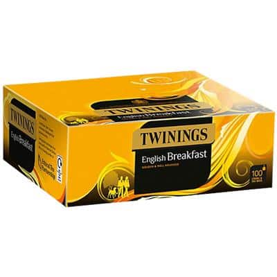 Twinings English Breakfast Black Tea Bags Pack of 100